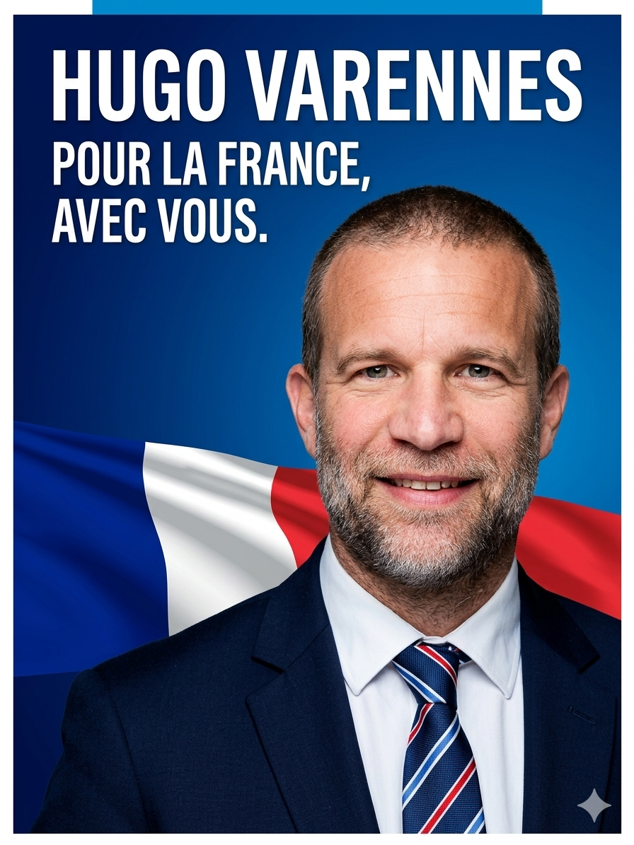 Hugo Varennes, candidat à la présidentielle 2027